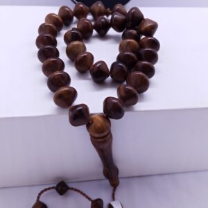 سبحه ثمره الكوك الطبيعي 33 حبايه
